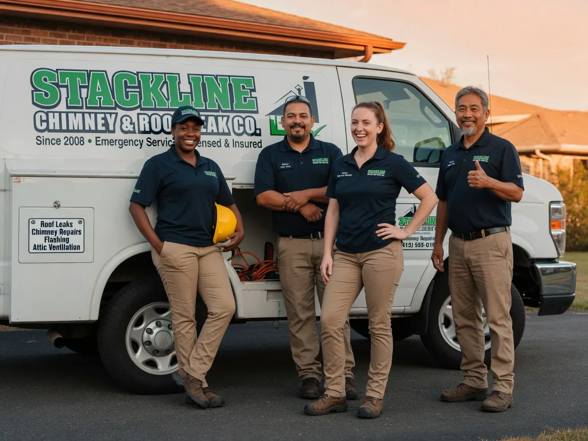 Chimney flashing repair company in Auburndale, WI